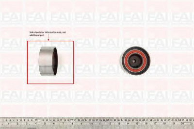 FAI AUTOPARTS t9464 -  Паразитный / Ведущий ролик, зубчатый ремень